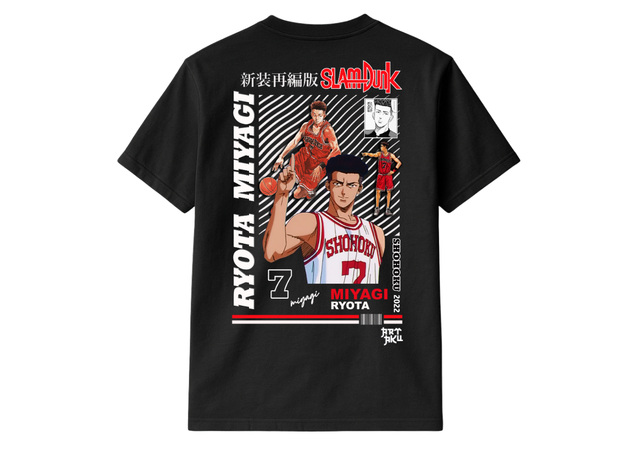 T-Shirt Slam Dunk - RYOKA MYAGI 7