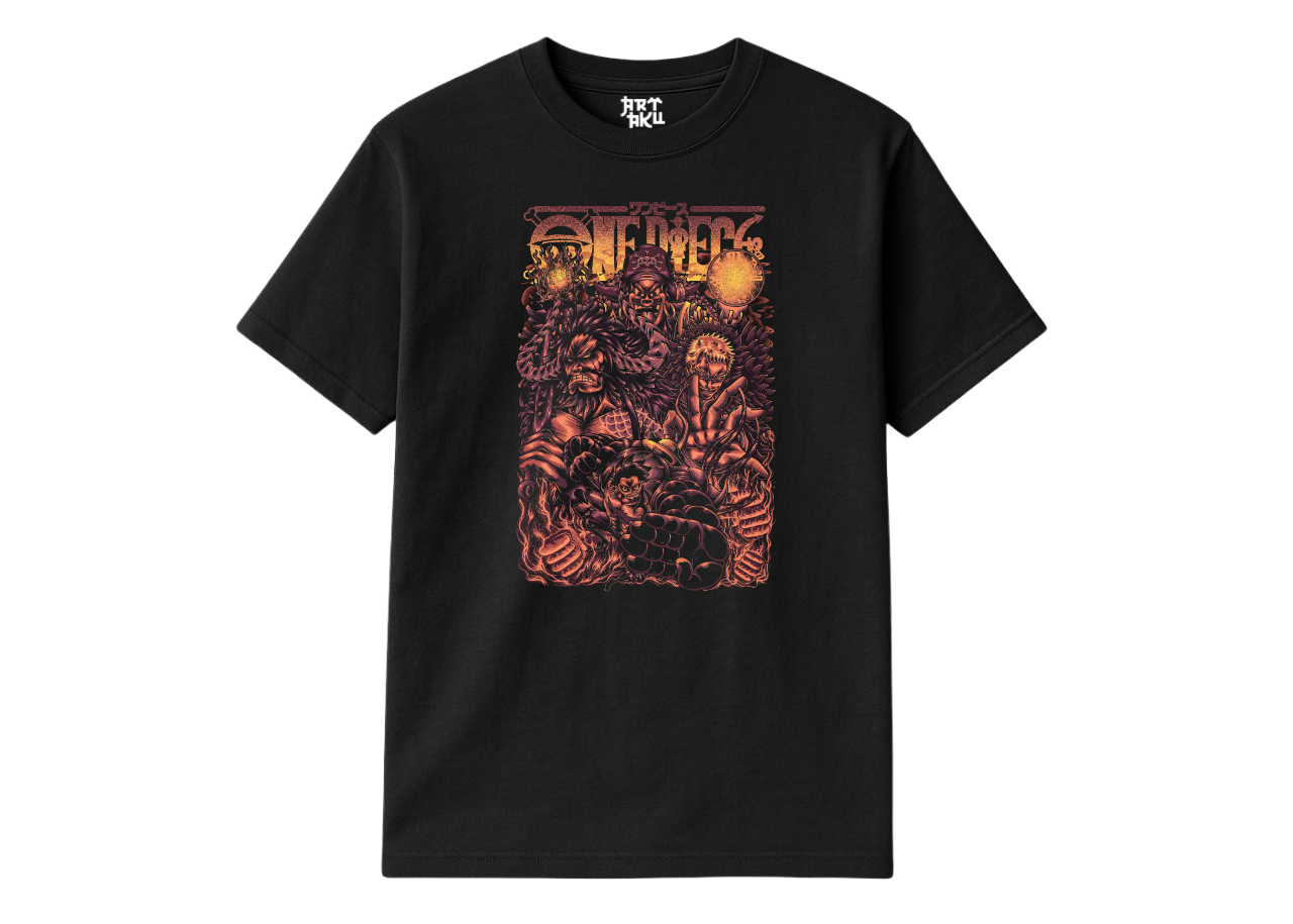 T-shirt One Piece - Luffy, Zoro et Sanji